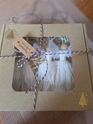 Rękodzieło 3  Aniołki z zawieszka na choinkę