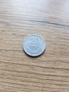20 groszy 1973r Polska PRL ze znakiem mennicy