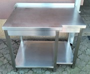 Stół gastronomiczny ze stali nierdzewnej 98x77x85