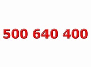 Złoty numer ____ 500 640 400 ____ Platynowy - ViP
