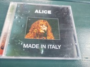 Alice Made in Italy CD