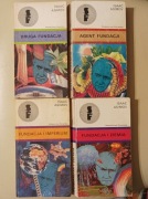 Fundacja i Imperium; Agent Fundacji, Fundacja i Ziemia, Druga Fundacja, 