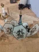 Żyrandol Stary 5 żarówek 