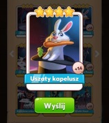 Uszaty kapelusz / Coin Master karty