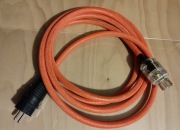 Tomanek Power Cable TPC Gold-Black  zasilający/ sieciowy 230V, 320 cm