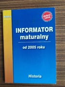 Informator maturalny od 2005 roku. Historia, GREG