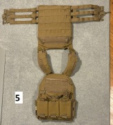 Plate Carrier M-Tac Kamizelka Cuirass QRS + wkłady plastikowe