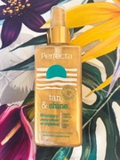 Perfecta Tine and Shine. Brązująco - Rozświetlająca mgiełka do ciała.