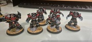 Horus Heresy Legion Legion Cataphractii Terminator Squad - pomalowane