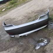 Zderzak tyl tylny kompletny bmw e60 a08 silbergrau