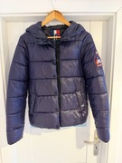 Damska Kurtka ocieplana SUPERDRY HIGH SHINE TOYA Granatowa