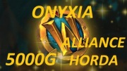 WARMANE ONYXIA WOW 5k 5000 SZTUK golda A/H GOLD Ally/Horde Alliance/Horda 