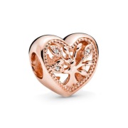 Charms Pandora ori Family serce różowe złoto z drzewem rodziny 788826C01