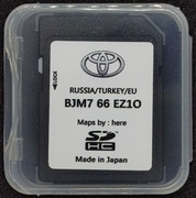 Aktualizacja map Toyota Connect 1 BJM7 66 EZ1O EU