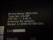 Płyta główna1,2,trafo. włączniki MEDION MD41520