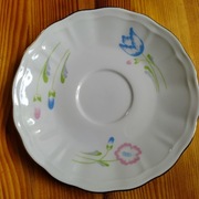 Porcelana Ćmielów 6 szt. talerzyki pod filiżanki