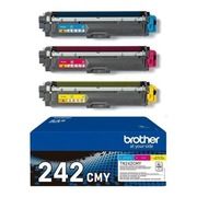 Toner Brother TN-242 Zestaw CMY Oryginał (TN242CMY)