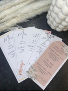 Menu wesele ślub urodziny