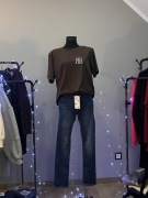 Spodnie jeans prosta nogawka