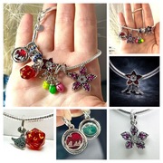 Zestaw bransoletka z 6 charmsami Stranger Things komplet srrbto