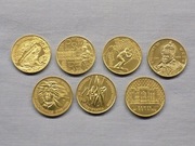 PEŁEN ROCZNIK 2 ZŁ 1998 - KOMPLET 7 SZT. STAN MONET BARDZO DOBRY.TANIO.