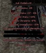 Metin2 Polska Ostrze i łuk zodiaku top