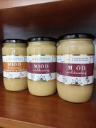 Miód 3kg 3x1kg  wielokwiatowy po badaniu  od pszczelarza z pasieki 