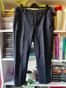 Granatowe spodnie Zara