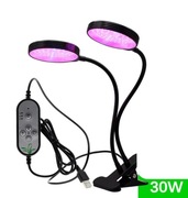 Lampa LED do uprawy roślin 30W podwójna