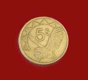 Moneta 5 dolarów 1993, Namibia