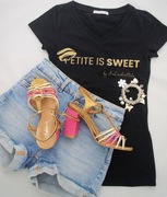 T-shirt dla kobiet drobnych, małe rozmiary S