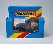 MATCHBOX MB-38 - FORD MODEL A VAN "Matchbox Speed Shop", Made in Macau