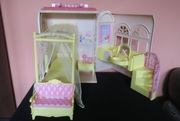 Duży domek dla Lalek Barbie Mattel 1998 vintage