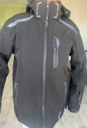 Męska czarna kurtka typu SOFTSHELL, roz.M "FREESTEP  MOUNTAIN"