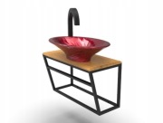 Stelaż pod konsolę blat umywalkę na wymiar konsola łazienkowa