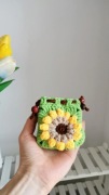Etui na szydełku handmade 