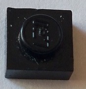 LEGO 3024 płytka 1 x 1 Czarna 6575