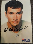 WLADIMIR KLITSCHKO - AUTOGRAF! HIT!
