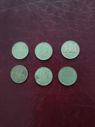 ZSRR 10 kopiejek 1980,82,83,85,87,88