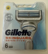 Ostrza Gillette Skinguard sensitive 6 sztuk ORYGINAŁ