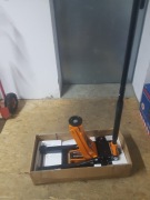 ŻABA 5Ton hazard PODNOŚNIK HYDRAULICZNY 2-TŁokowy