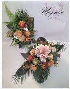 Komplet kompozycja stroik na grób cmentarz nowość nowoczesny 