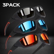 Okulary  polaryzujące -  3  pary -  NOWE