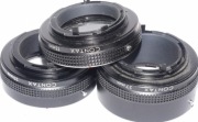 Koplet Pierścieni Makro 13mm 20mm 27mm Contax RTS 