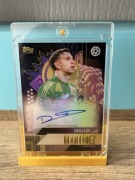 Topps UCC Gold Emiliano Martinez auto Aston Villa Argentyna Messi