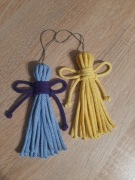 Zawieszki/ozdoby świąteczne - aniołek rękodzieło 