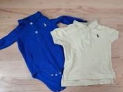 Zestaw koszulka polo plus body Ralph Lauren 
