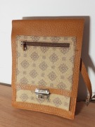 Skórzana torba na ramie vintage retro