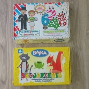 Bajka zestaw układanki gry Skojarzenia Zawody Cyferki