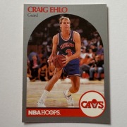NBA HOOPS 1990 - CRAIG EHLO - CAVS - karta kolekcjonerska